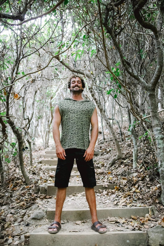 Men’s Psychedelic T-Shirt, Hippy Boho Graphic Tee